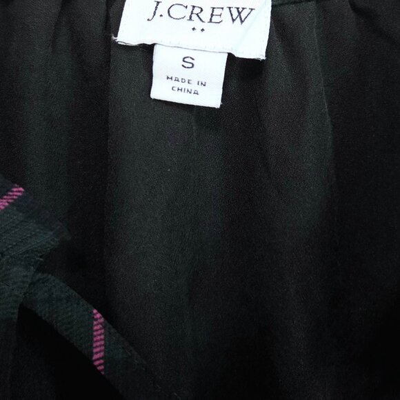 J. Crew – Green Tartan Plaid Dress with Pink Lines – Size Small (Fits Medium) - Picture 9 of 10